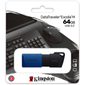 Pendrive de 64GB Kingston DTXM/64GB EXODIA 3.2 USB