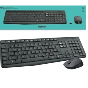 Combo Kit teclado y mouse inalámbrico Logitech MK235