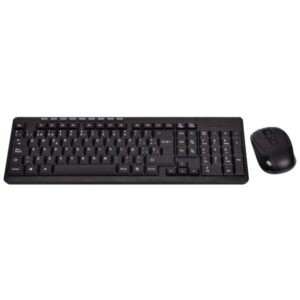 Combo Kit teclado y mouse inalámbrico SATE 2.4GHz AK-752
