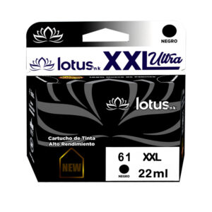 Cartucho de tinta Lotus 61 XXL Negro